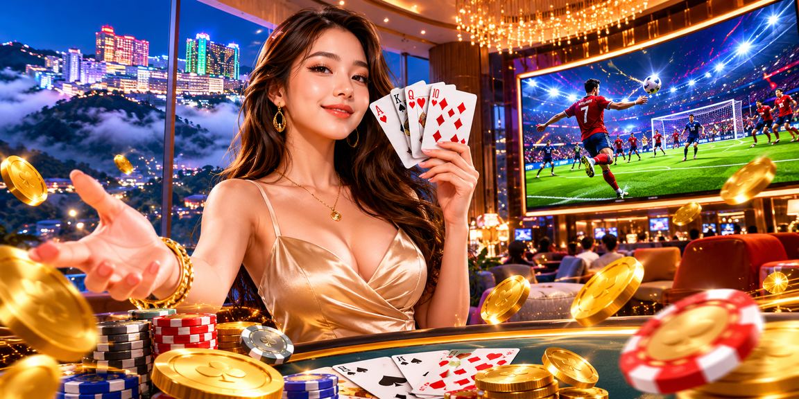 Suasana pertaruhan bola sepak bergaya Melayu di Genting Highlands
