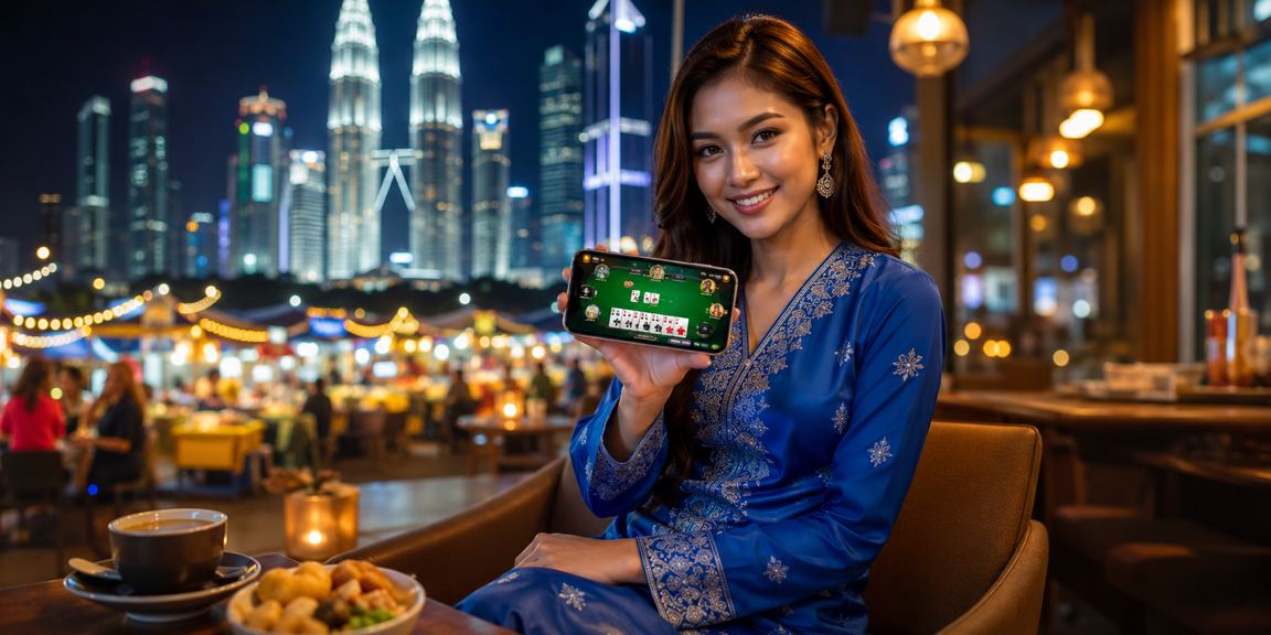 Permainan Teen Patti bergaya baju kurung di Kuala Lumpur
